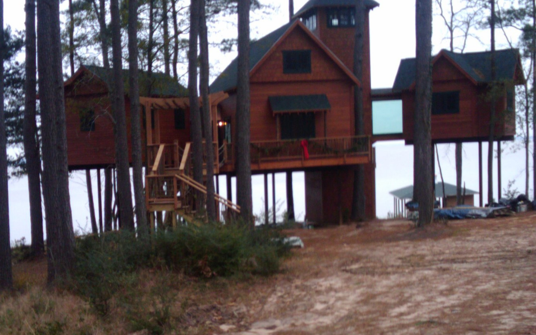 A custom treehouse